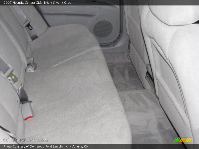 Bright Silver / Gray 2007 Hyundai Sonata GLS