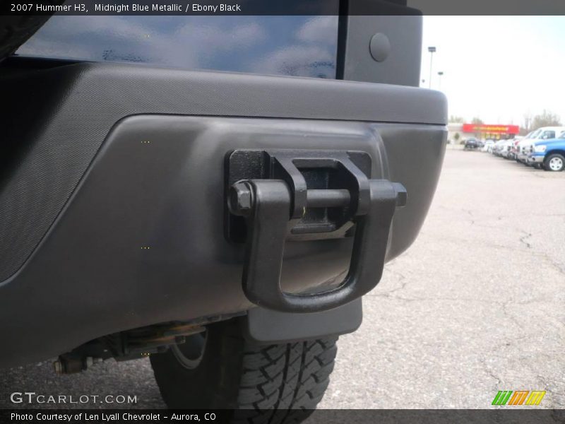 Midnight Blue Metallic / Ebony Black 2007 Hummer H3