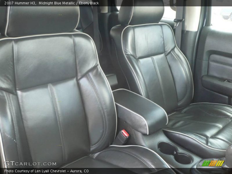 Midnight Blue Metallic / Ebony Black 2007 Hummer H3