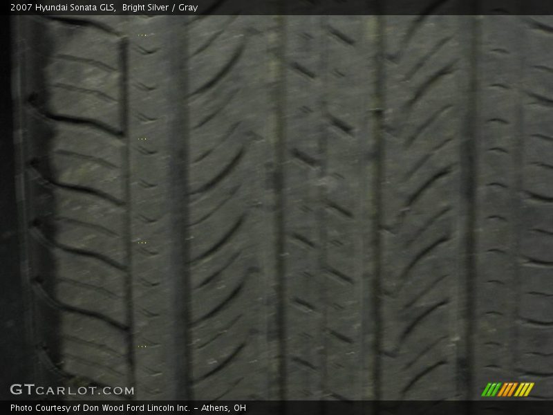 Bright Silver / Gray 2007 Hyundai Sonata GLS