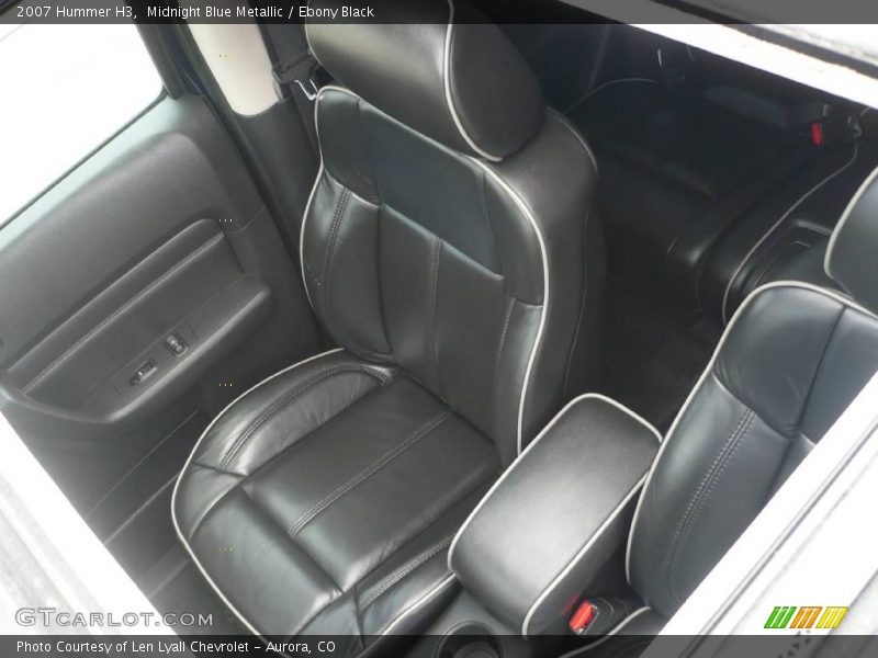 Midnight Blue Metallic / Ebony Black 2007 Hummer H3