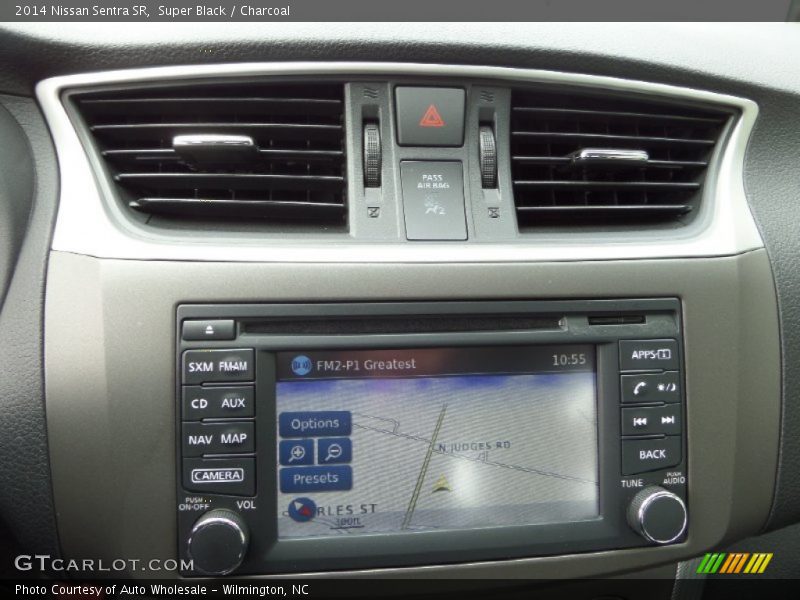 Super Black / Charcoal 2014 Nissan Sentra SR