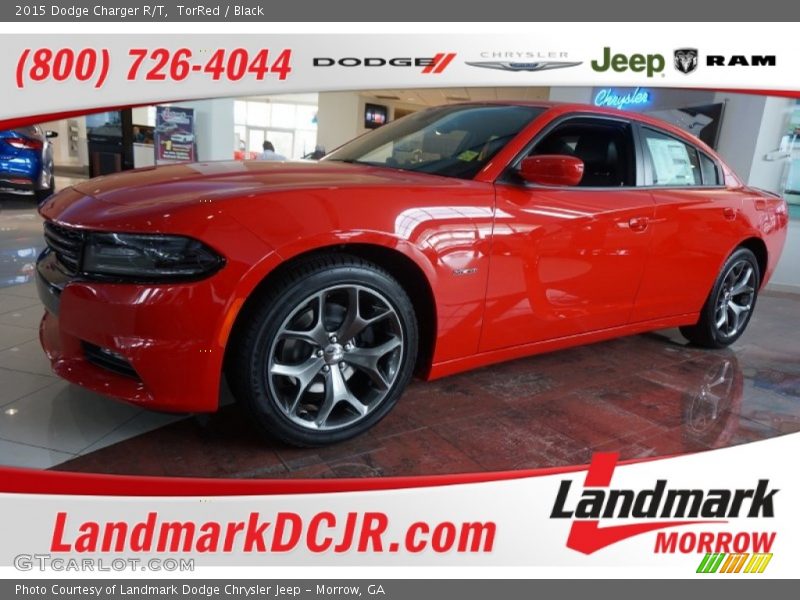 TorRed / Black 2015 Dodge Charger R/T