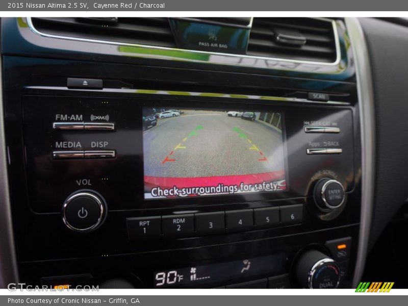 Cayenne Red / Charcoal 2015 Nissan Altima 2.5 SV