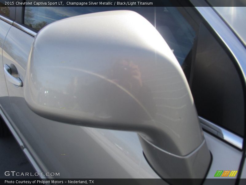 Champagne Silver Metallic / Black/Light Titanium 2015 Chevrolet Captiva Sport LT