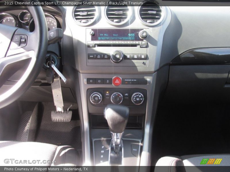Champagne Silver Metallic / Black/Light Titanium 2015 Chevrolet Captiva Sport LT