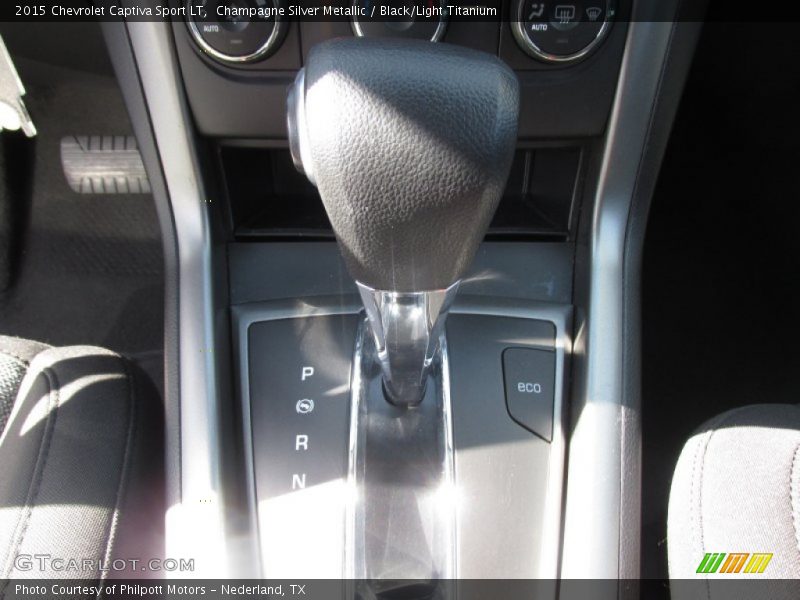Champagne Silver Metallic / Black/Light Titanium 2015 Chevrolet Captiva Sport LT