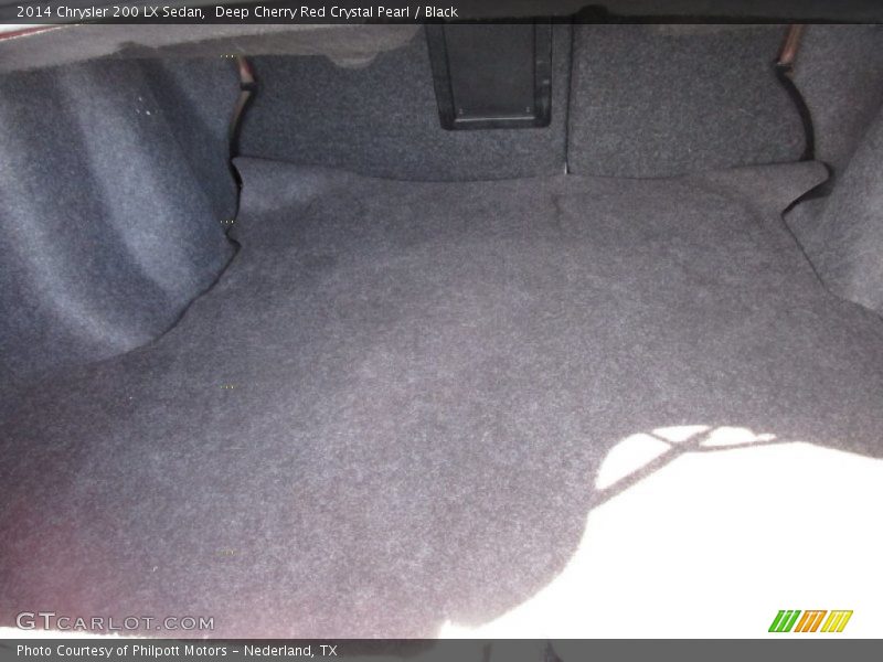 Deep Cherry Red Crystal Pearl / Black 2014 Chrysler 200 LX Sedan