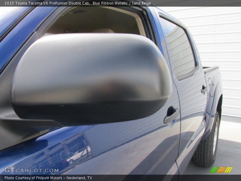 Blue Ribbon Metallic / Sand Beige 2015 Toyota Tacoma V6 PreRunner Double Cab