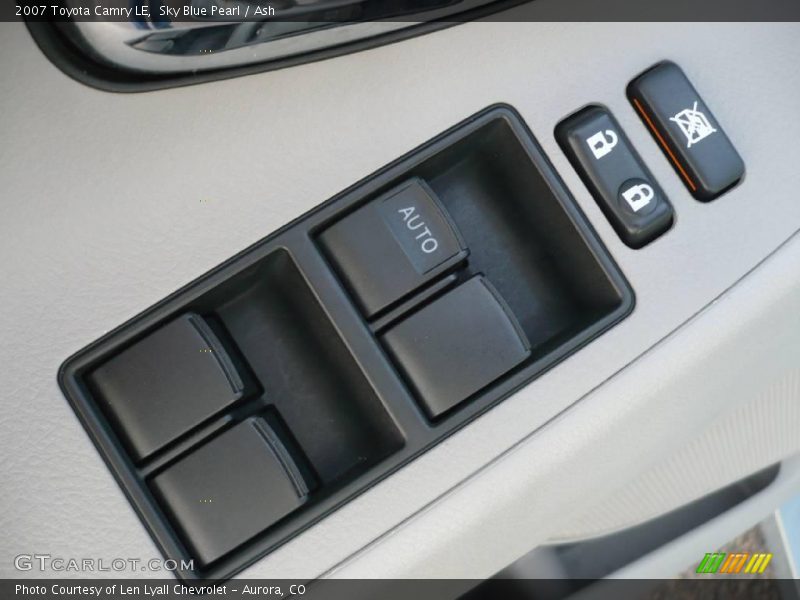 Sky Blue Pearl / Ash 2007 Toyota Camry LE