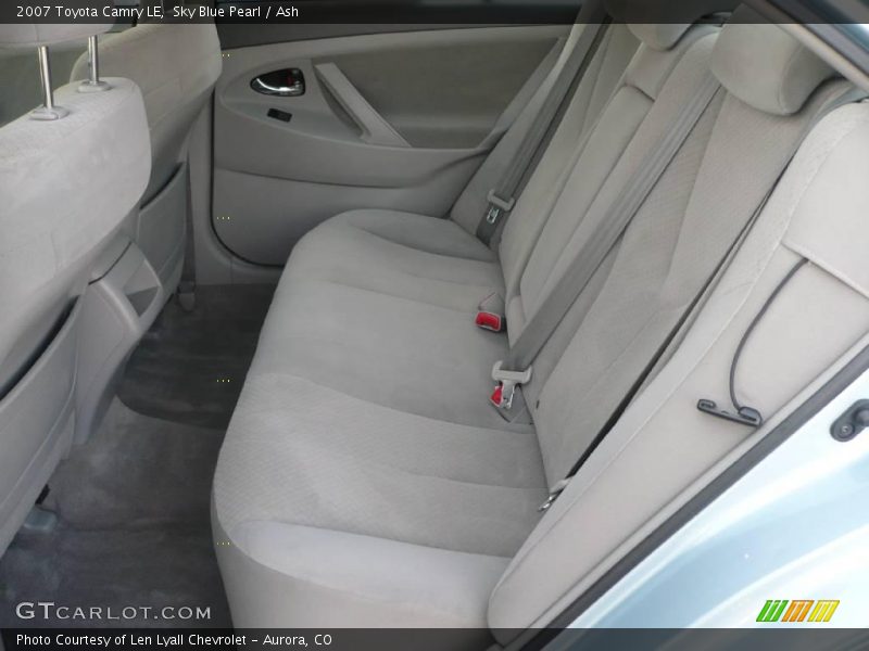 Sky Blue Pearl / Ash 2007 Toyota Camry LE