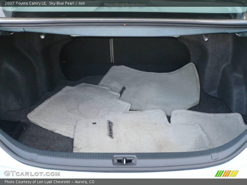 Sky Blue Pearl / Ash 2007 Toyota Camry LE