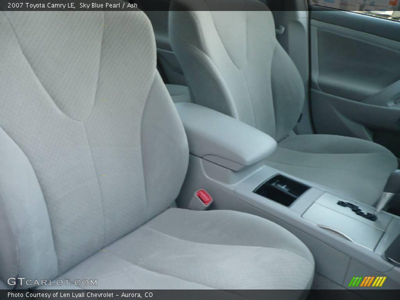 Sky Blue Pearl / Ash 2007 Toyota Camry LE