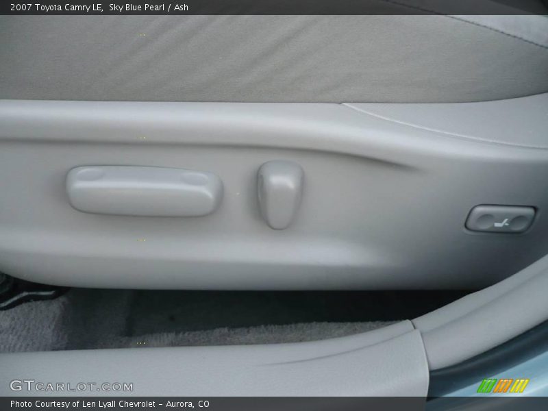 Sky Blue Pearl / Ash 2007 Toyota Camry LE