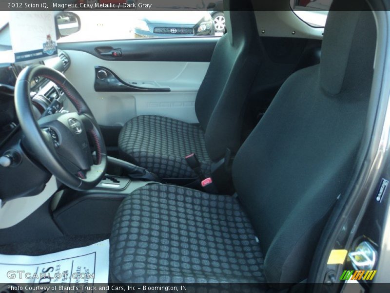 Magnetic Gray Metallic / Dark Gray 2012 Scion iQ