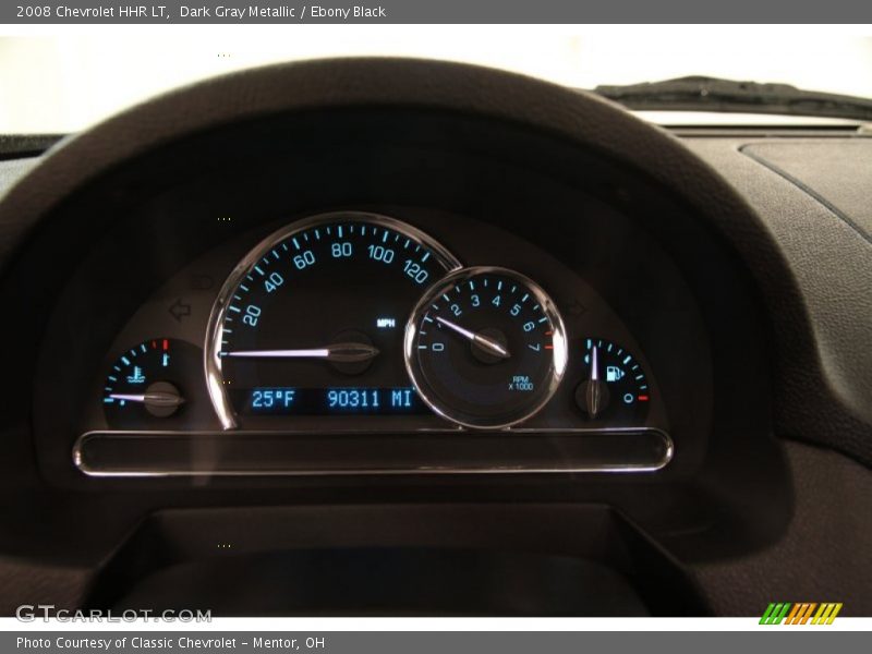 Dark Gray Metallic / Ebony Black 2008 Chevrolet HHR LT