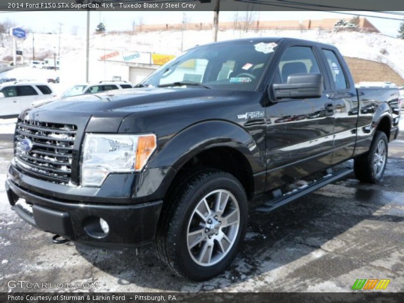 Front 3/4 View of 2014 F150 STX SuperCab 4x4