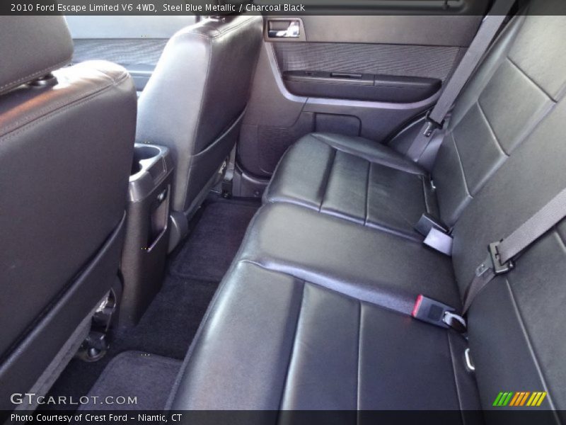 Steel Blue Metallic / Charcoal Black 2010 Ford Escape Limited V6 4WD