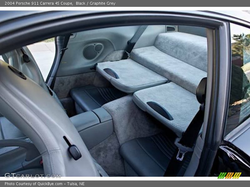 Black / Graphite Grey 2004 Porsche 911 Carrera 4S Coupe