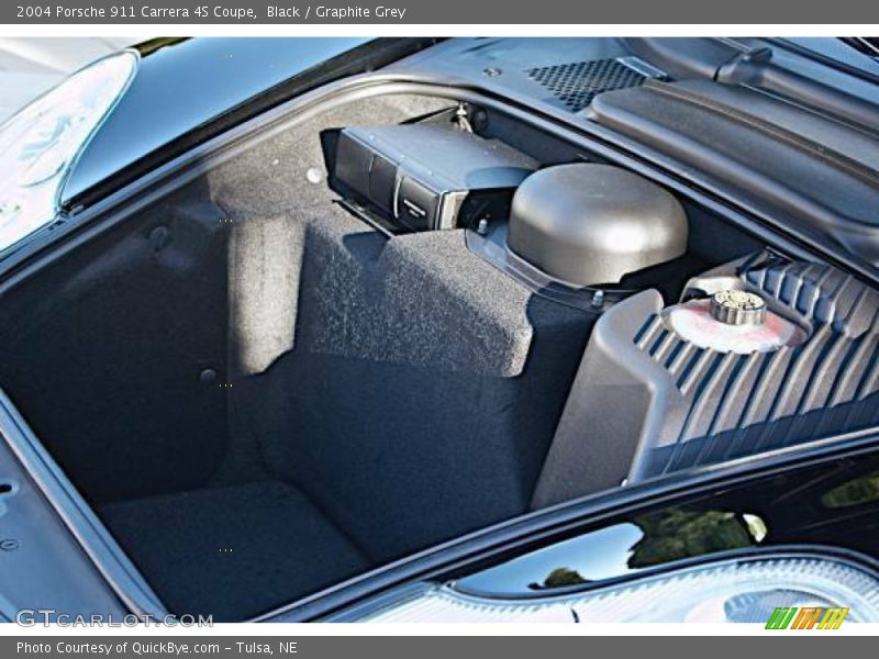 Black / Graphite Grey 2004 Porsche 911 Carrera 4S Coupe