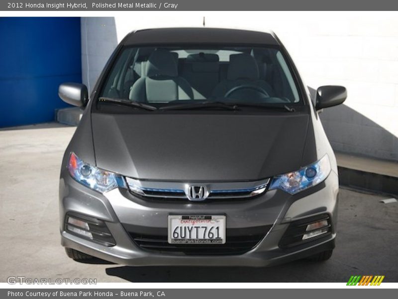Polished Metal Metallic / Gray 2012 Honda Insight Hybrid