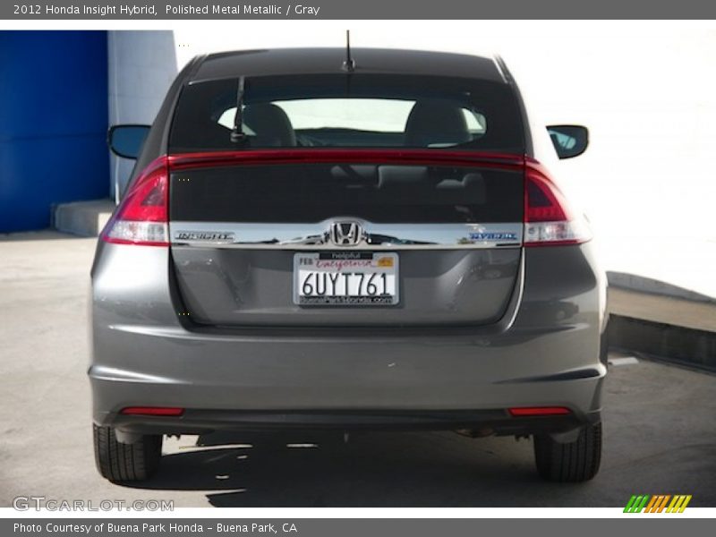 Polished Metal Metallic / Gray 2012 Honda Insight Hybrid