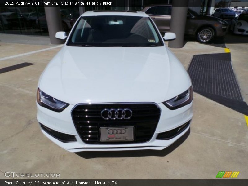 Glacier White Metallic / Black 2015 Audi A4 2.0T Premium