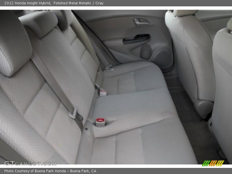 Polished Metal Metallic / Gray 2012 Honda Insight Hybrid
