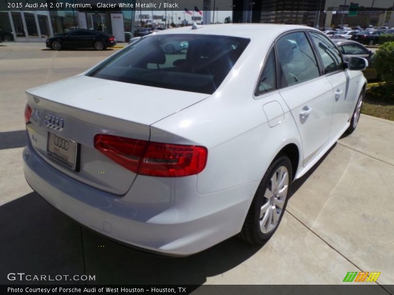 Glacier White Metallic / Black 2015 Audi A4 2.0T Premium