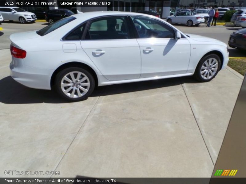 Glacier White Metallic / Black 2015 Audi A4 2.0T Premium