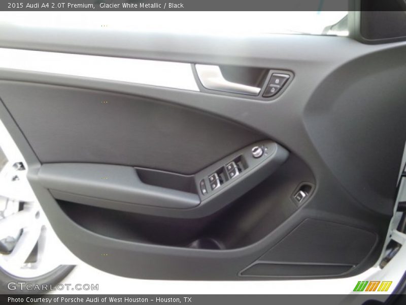 Glacier White Metallic / Black 2015 Audi A4 2.0T Premium