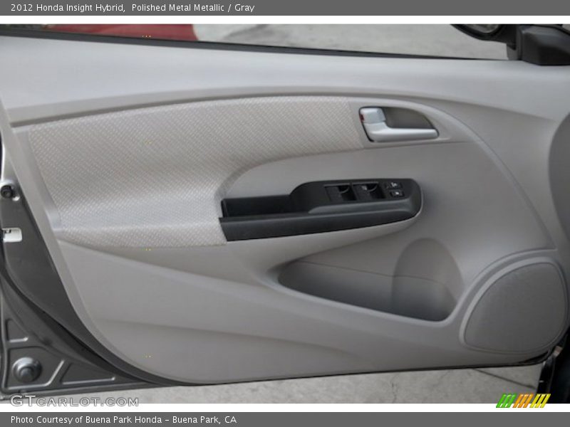 Polished Metal Metallic / Gray 2012 Honda Insight Hybrid