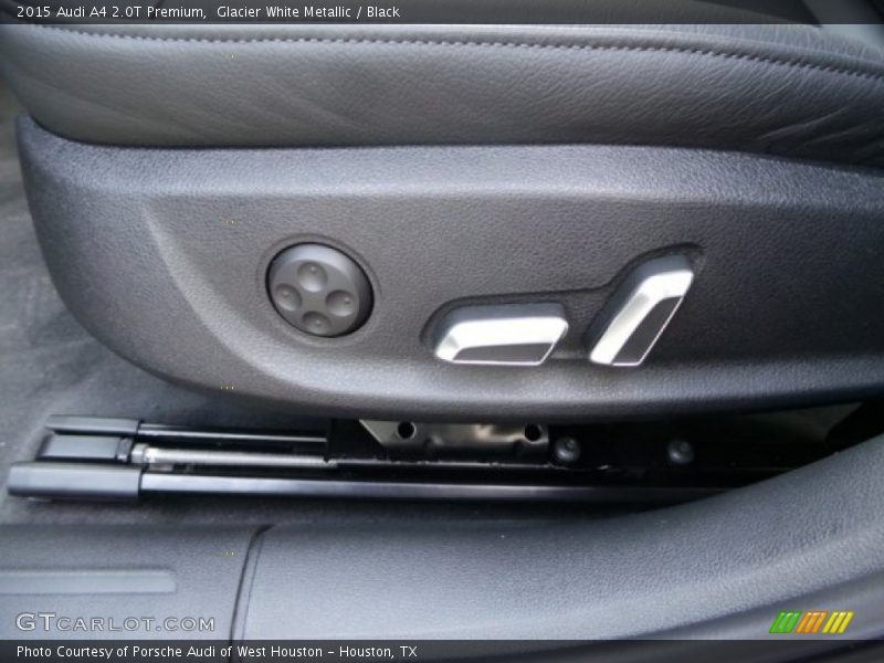 Glacier White Metallic / Black 2015 Audi A4 2.0T Premium