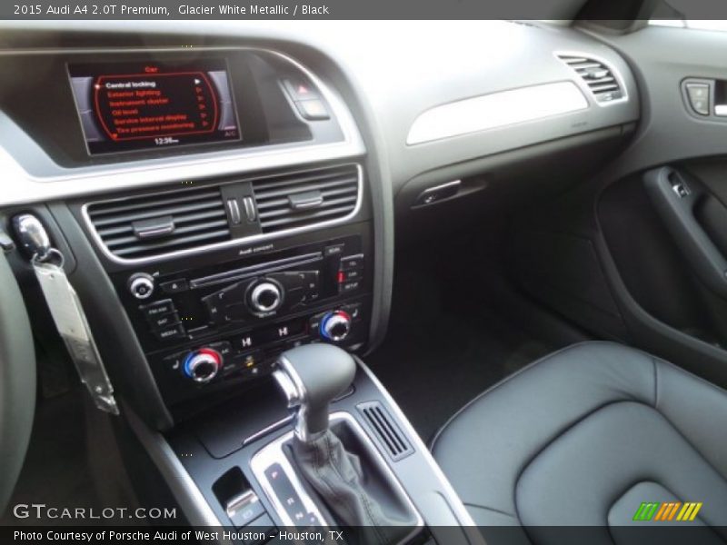 Glacier White Metallic / Black 2015 Audi A4 2.0T Premium
