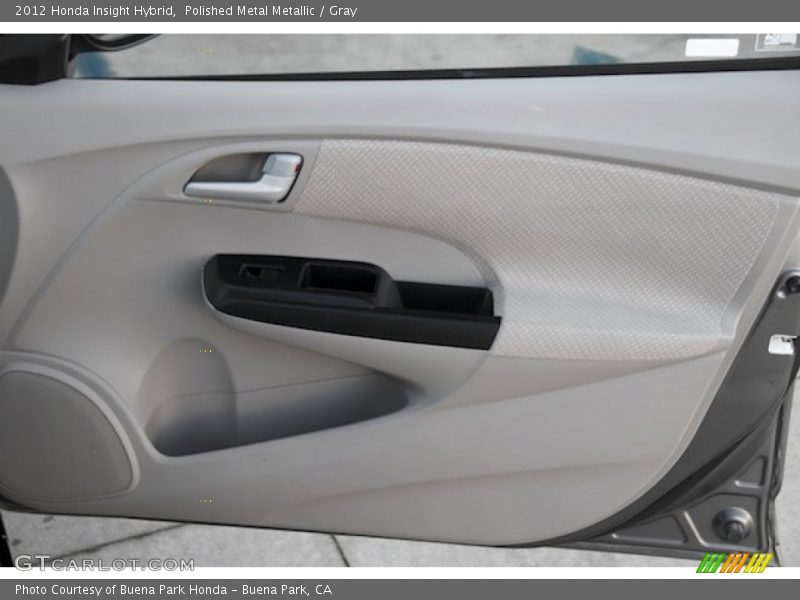 Polished Metal Metallic / Gray 2012 Honda Insight Hybrid
