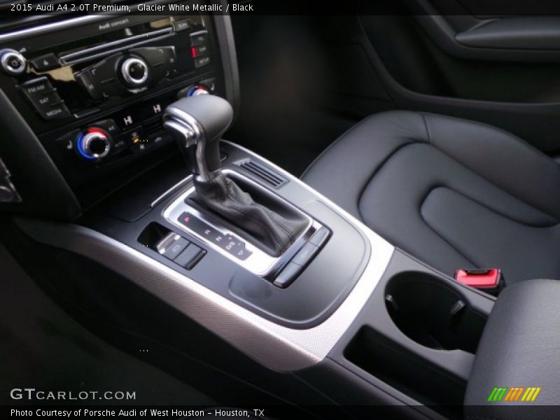 Glacier White Metallic / Black 2015 Audi A4 2.0T Premium