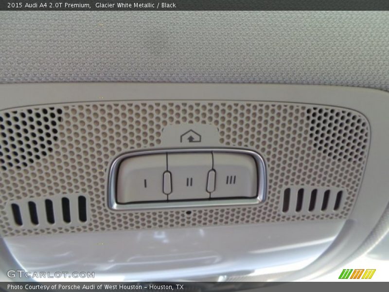 Glacier White Metallic / Black 2015 Audi A4 2.0T Premium