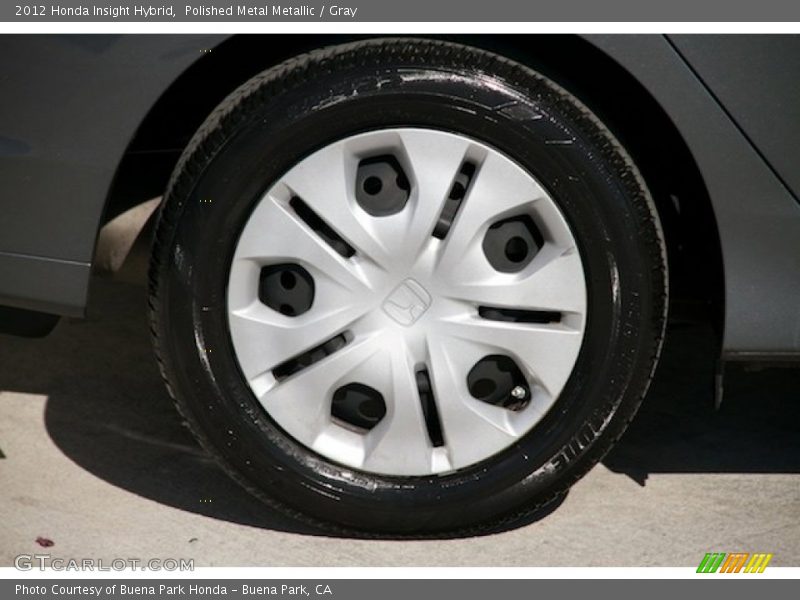Polished Metal Metallic / Gray 2012 Honda Insight Hybrid