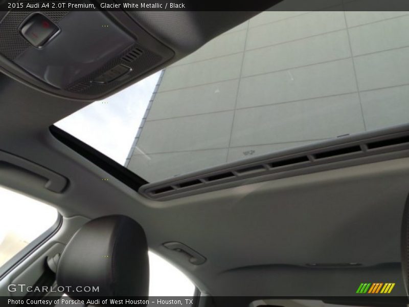 Glacier White Metallic / Black 2015 Audi A4 2.0T Premium
