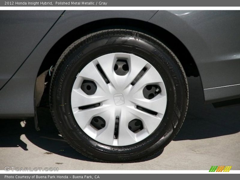 Polished Metal Metallic / Gray 2012 Honda Insight Hybrid