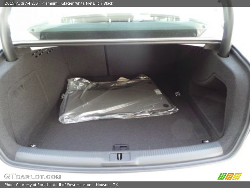 Glacier White Metallic / Black 2015 Audi A4 2.0T Premium