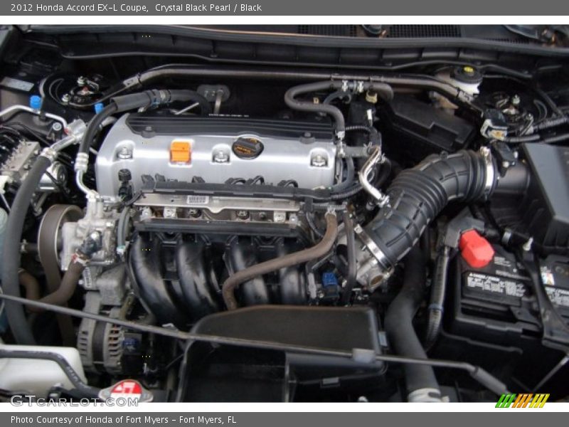  2012 Accord EX-L Coupe Engine - 2.4 Liter DOHC 16-Valve i-VTEC 4 Cylinder