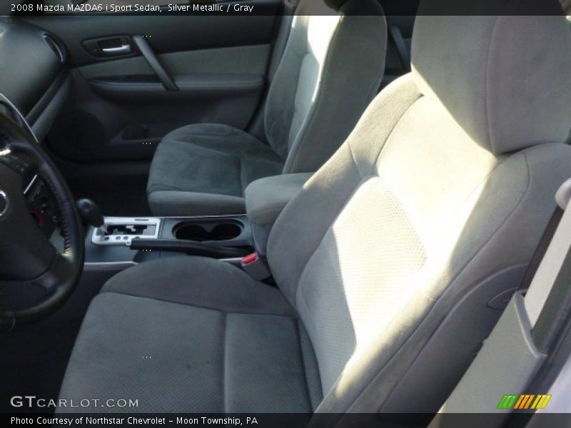 Silver Metallic / Gray 2008 Mazda MAZDA6 i Sport Sedan