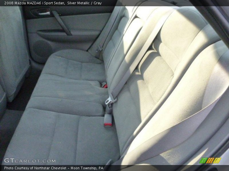 Silver Metallic / Gray 2008 Mazda MAZDA6 i Sport Sedan
