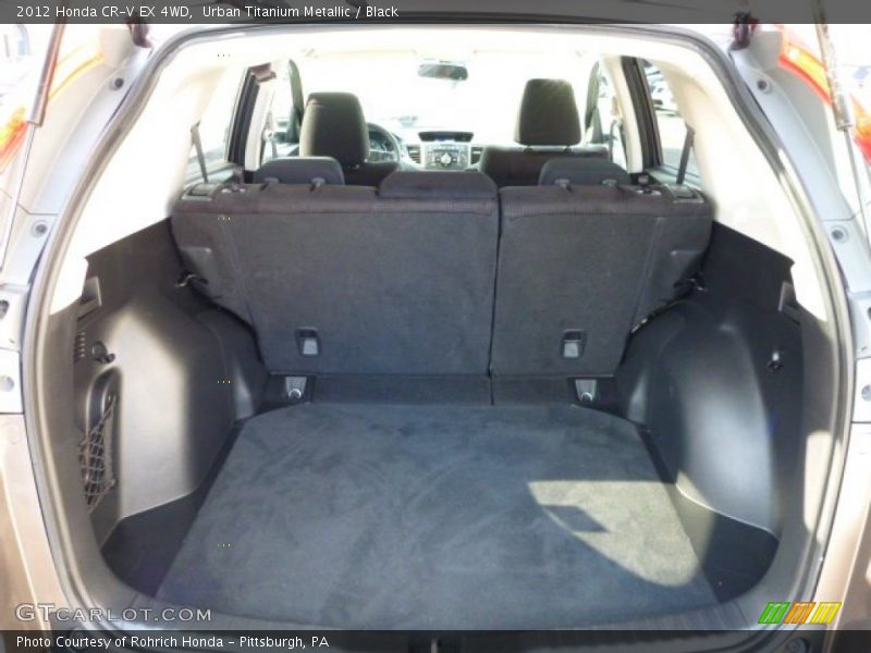 Urban Titanium Metallic / Black 2012 Honda CR-V EX 4WD