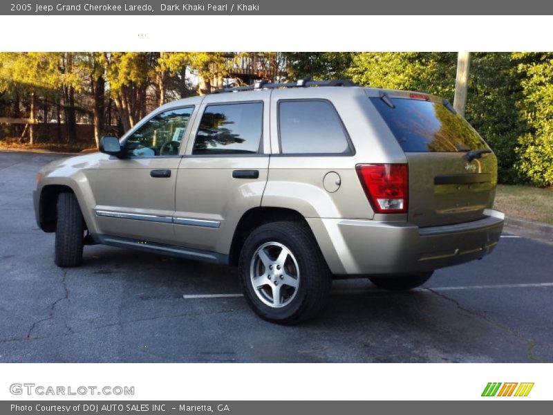 Dark Khaki Pearl / Khaki 2005 Jeep Grand Cherokee Laredo