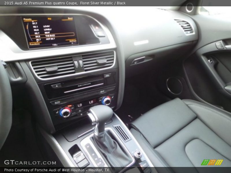 Floret Silver Metallic / Black 2015 Audi A5 Premium Plus quattro Coupe