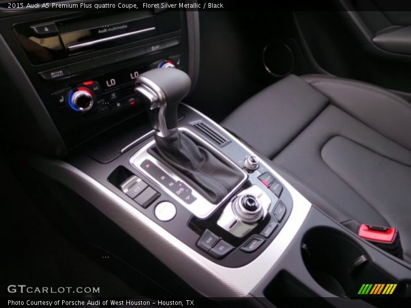 Floret Silver Metallic / Black 2015 Audi A5 Premium Plus quattro Coupe