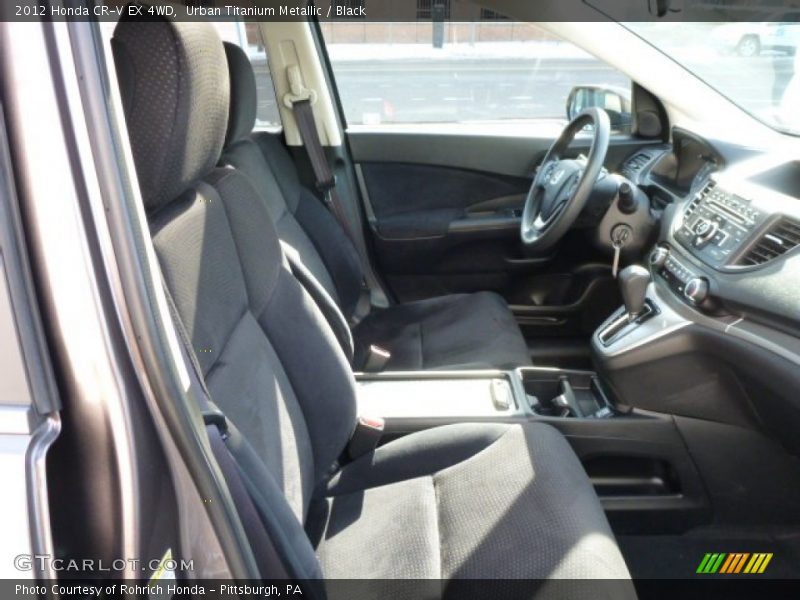 Urban Titanium Metallic / Black 2012 Honda CR-V EX 4WD
