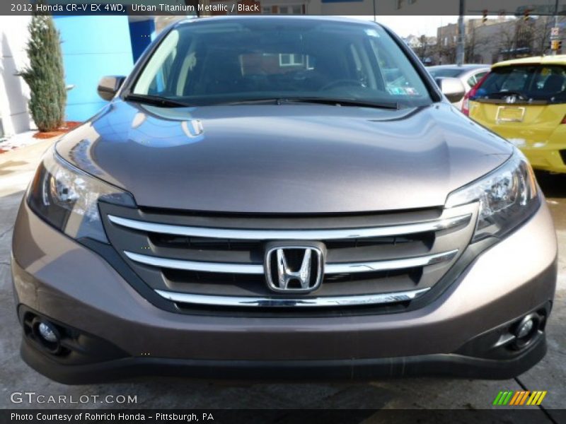 Urban Titanium Metallic / Black 2012 Honda CR-V EX 4WD